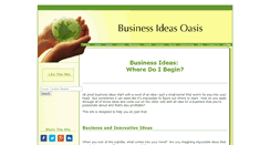 Desktop Screenshot of businessideasoasis.com